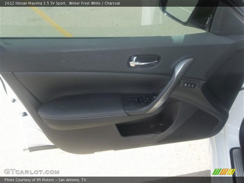 Winter Frost White / Charcoal 2012 Nissan Maxima 3.5 SV Sport
