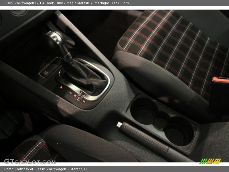 Black Magic Metallic / Interlagos Black Cloth 2009 Volkswagen GTI 4 Door