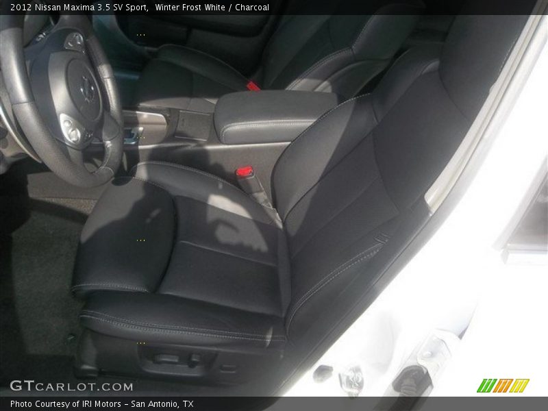Winter Frost White / Charcoal 2012 Nissan Maxima 3.5 SV Sport