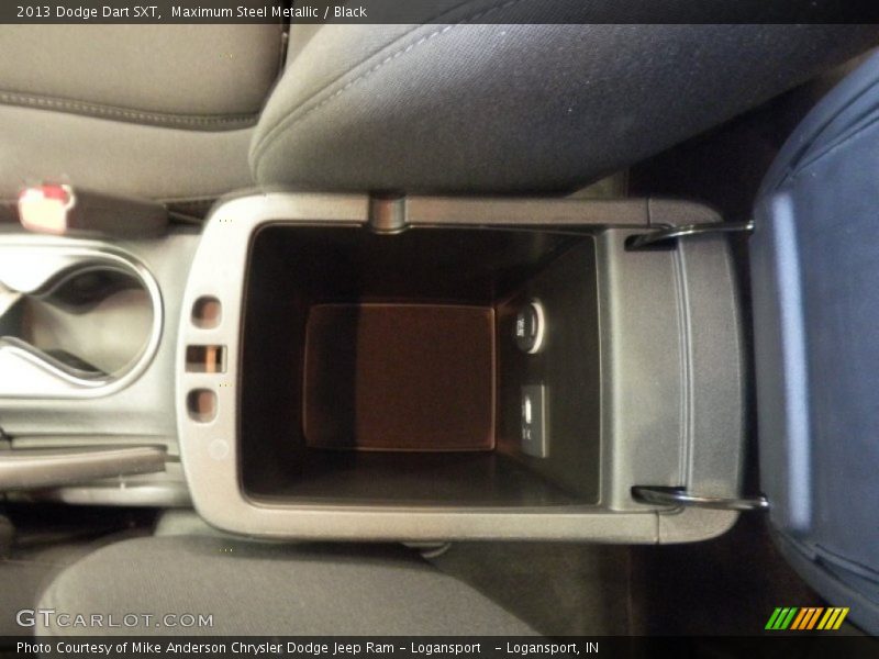 Maximum Steel Metallic / Black 2013 Dodge Dart SXT