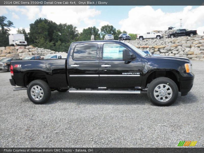  2014 Sierra 3500HD Denali Crew Cab 4x4 Onyx Black