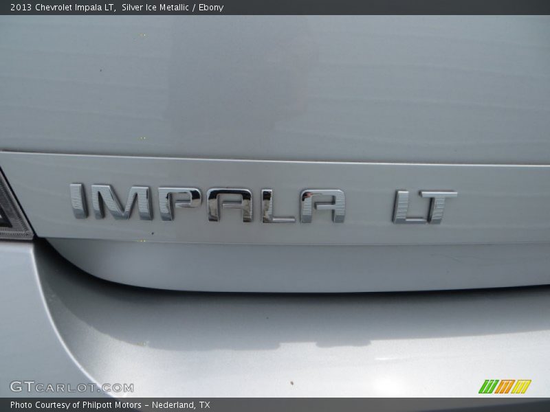 Silver Ice Metallic / Ebony 2013 Chevrolet Impala LT