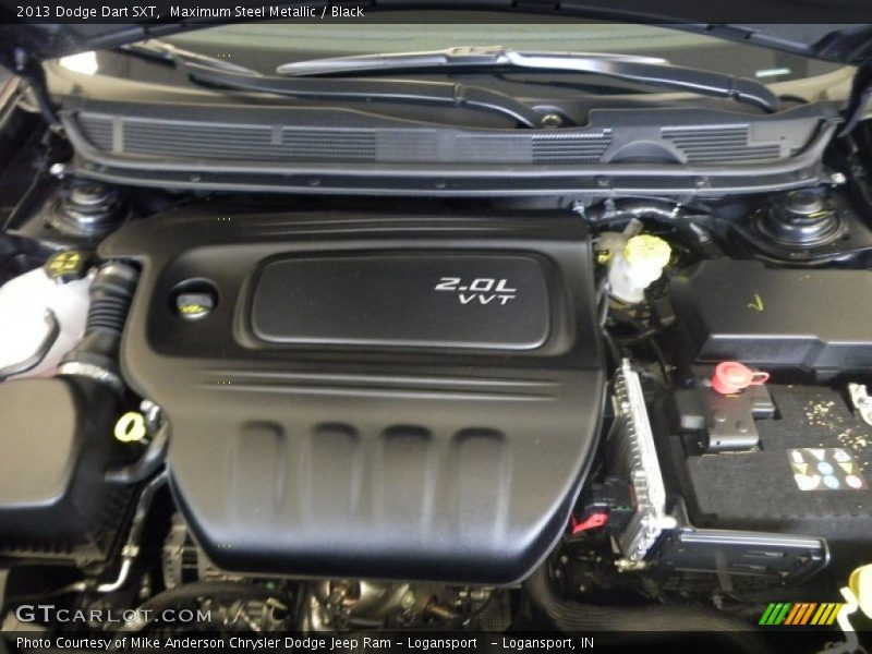 Maximum Steel Metallic / Black 2013 Dodge Dart SXT