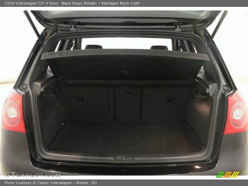 Black Magic Metallic / Interlagos Black Cloth 2009 Volkswagen GTI 4 Door