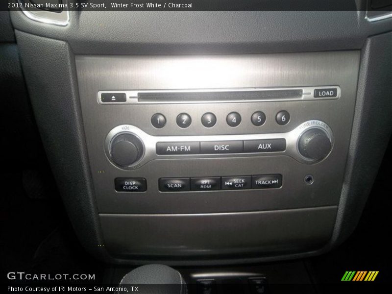 Winter Frost White / Charcoal 2012 Nissan Maxima 3.5 SV Sport