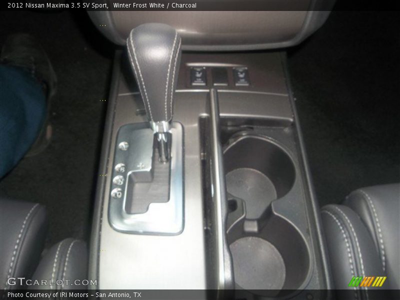 Winter Frost White / Charcoal 2012 Nissan Maxima 3.5 SV Sport