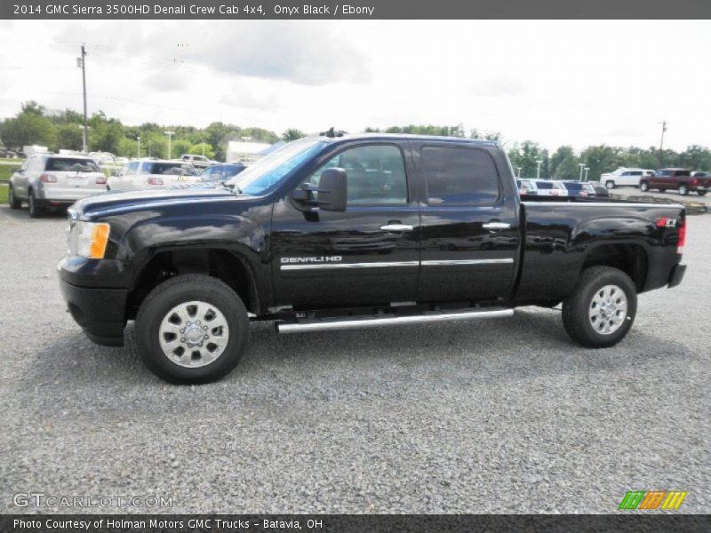  2014 Sierra 3500HD Denali Crew Cab 4x4 Onyx Black