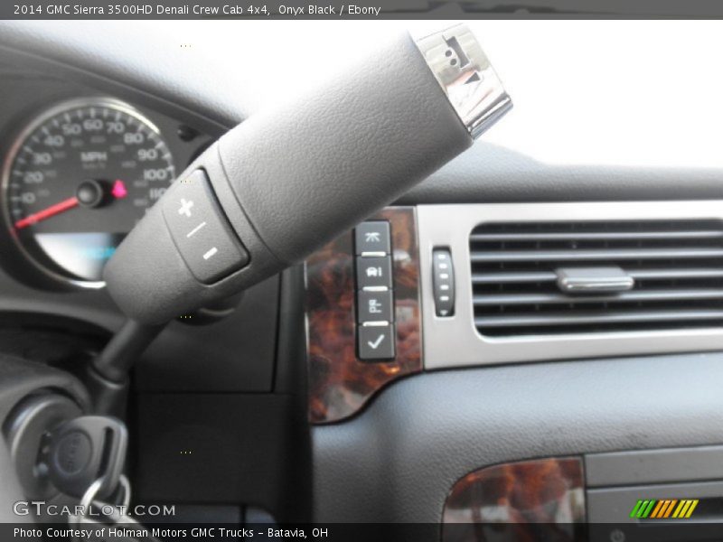 Onyx Black / Ebony 2014 GMC Sierra 3500HD Denali Crew Cab 4x4