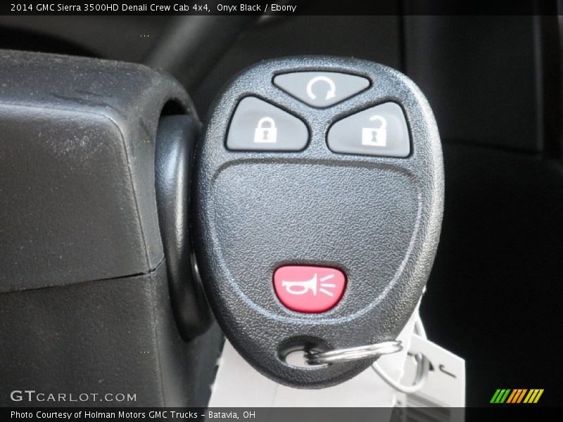 Onyx Black / Ebony 2014 GMC Sierra 3500HD Denali Crew Cab 4x4