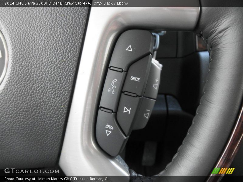 Controls of 2014 Sierra 3500HD Denali Crew Cab 4x4