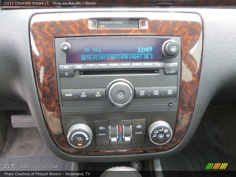 Silver Ice Metallic / Ebony 2013 Chevrolet Impala LT