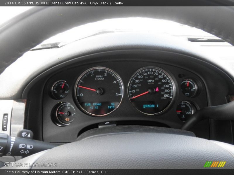  2014 Sierra 3500HD Denali Crew Cab 4x4 Denali Crew Cab 4x4 Gauges
