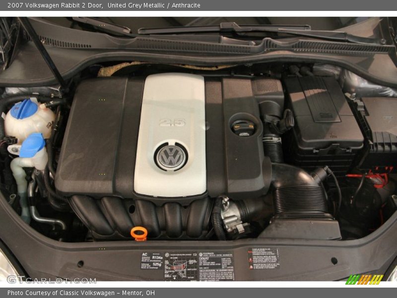 United Grey Metallic / Anthracite 2007 Volkswagen Rabbit 2 Door