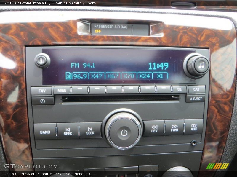 Silver Ice Metallic / Ebony 2013 Chevrolet Impala LT