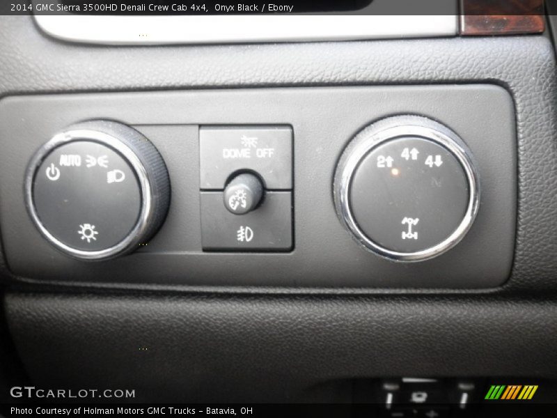 Controls of 2014 Sierra 3500HD Denali Crew Cab 4x4