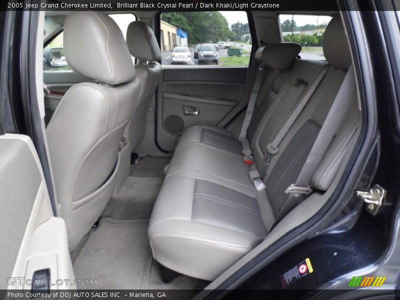 Rear Seat of 2005 Grand Cherokee Limited