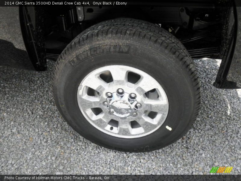 Onyx Black / Ebony 2014 GMC Sierra 3500HD Denali Crew Cab 4x4