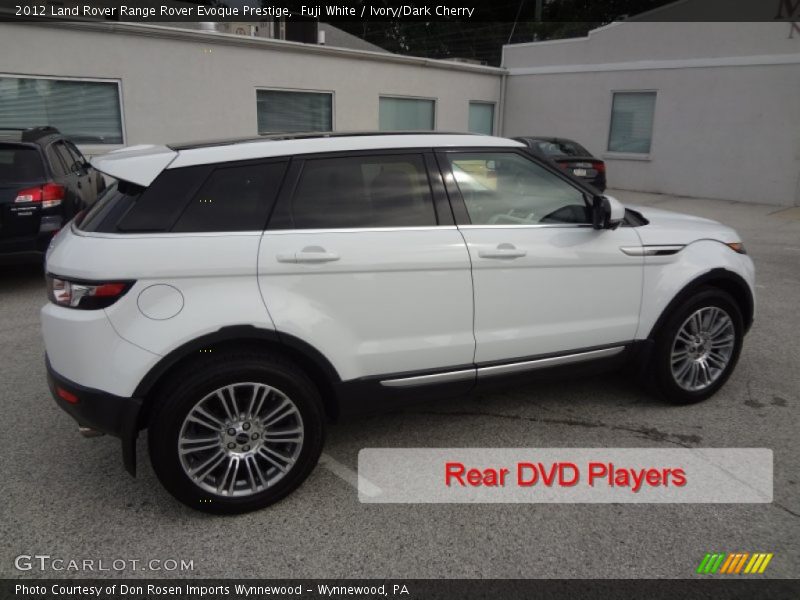 Fuji White / Ivory/Dark Cherry 2012 Land Rover Range Rover Evoque Prestige