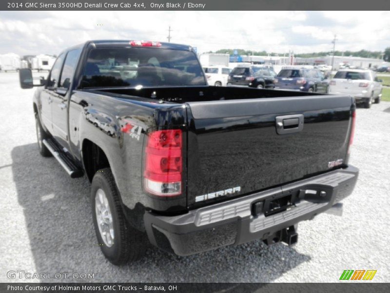 Onyx Black / Ebony 2014 GMC Sierra 3500HD Denali Crew Cab 4x4