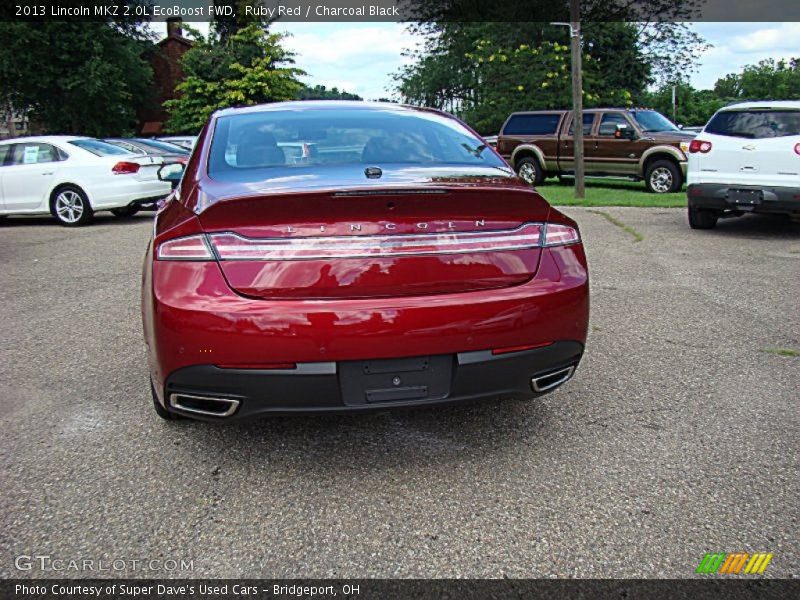 Ruby Red / Charcoal Black 2013 Lincoln MKZ 2.0L EcoBoost FWD