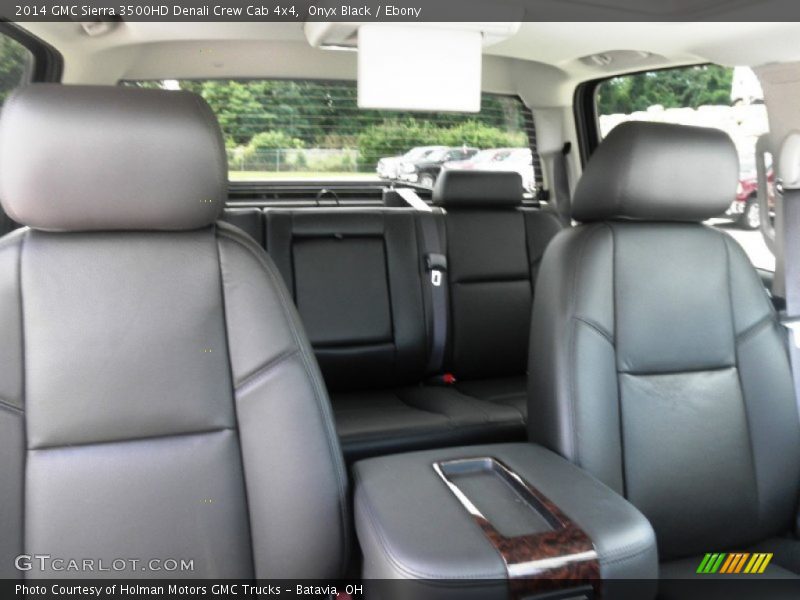 Onyx Black / Ebony 2014 GMC Sierra 3500HD Denali Crew Cab 4x4