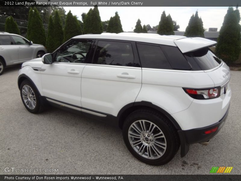  2012 Range Rover Evoque Prestige Fuji White