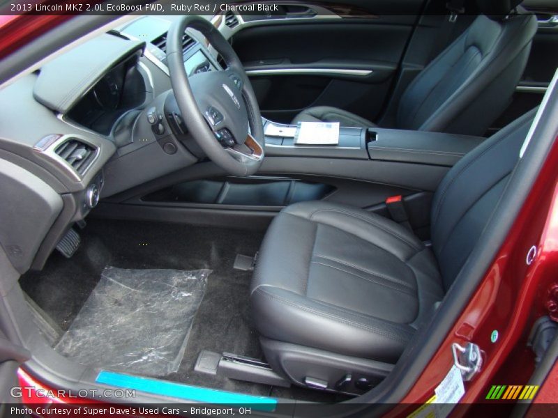 Ruby Red / Charcoal Black 2013 Lincoln MKZ 2.0L EcoBoost FWD