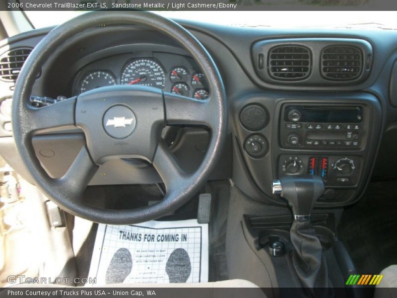 Sandstone Metallic / Light Cashmere/Ebony 2006 Chevrolet TrailBlazer EXT LS