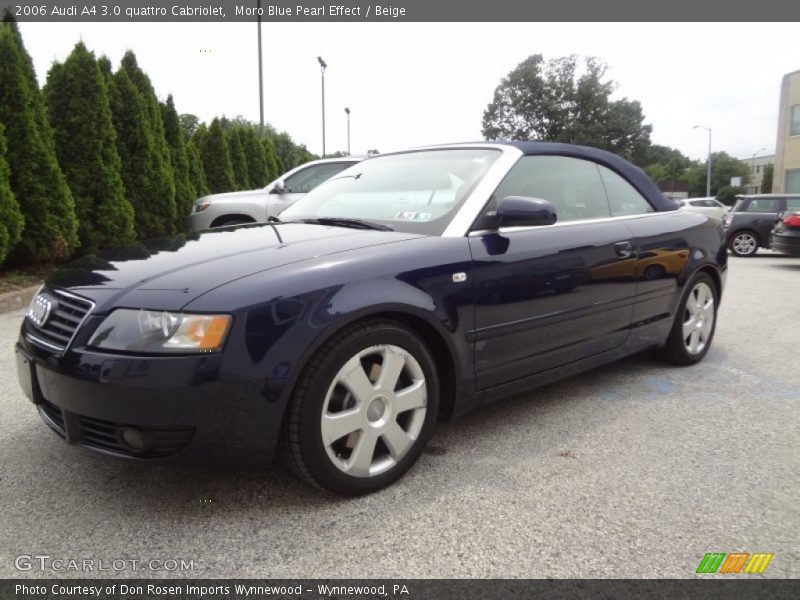 Front 3/4 View of 2006 A4 3.0 quattro Cabriolet