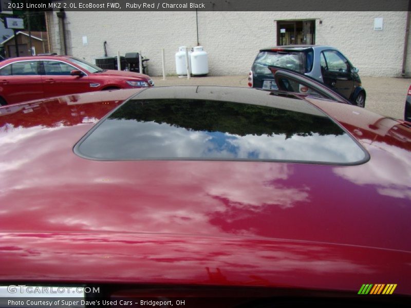 Ruby Red / Charcoal Black 2013 Lincoln MKZ 2.0L EcoBoost FWD
