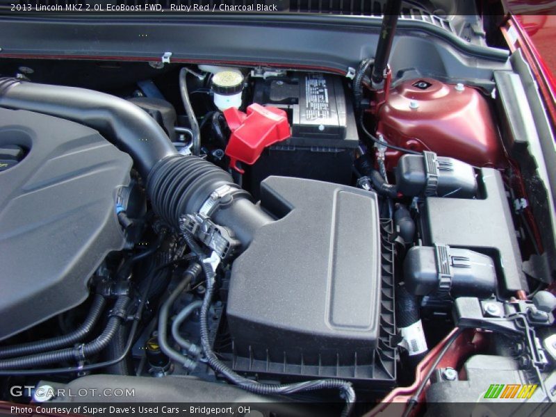 Ruby Red / Charcoal Black 2013 Lincoln MKZ 2.0L EcoBoost FWD
