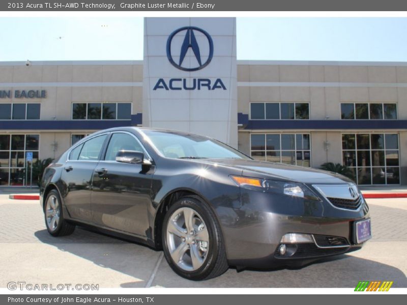 Graphite Luster Metallic / Ebony 2013 Acura TL SH-AWD Technology