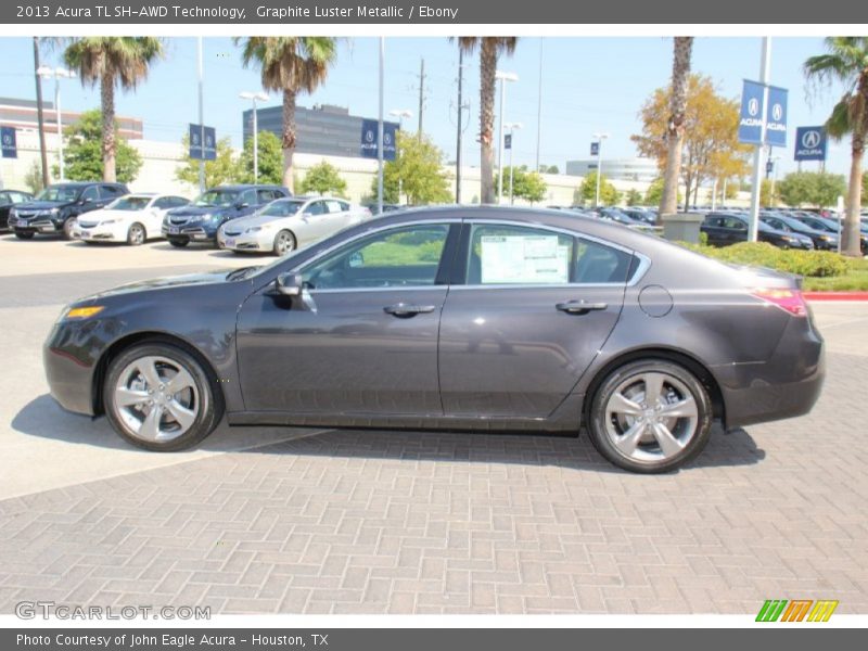 Graphite Luster Metallic / Ebony 2013 Acura TL SH-AWD Technology