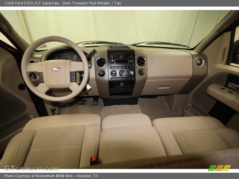 Dark Toreador Red Metallic / Tan 2006 Ford F150 XLT SuperCab