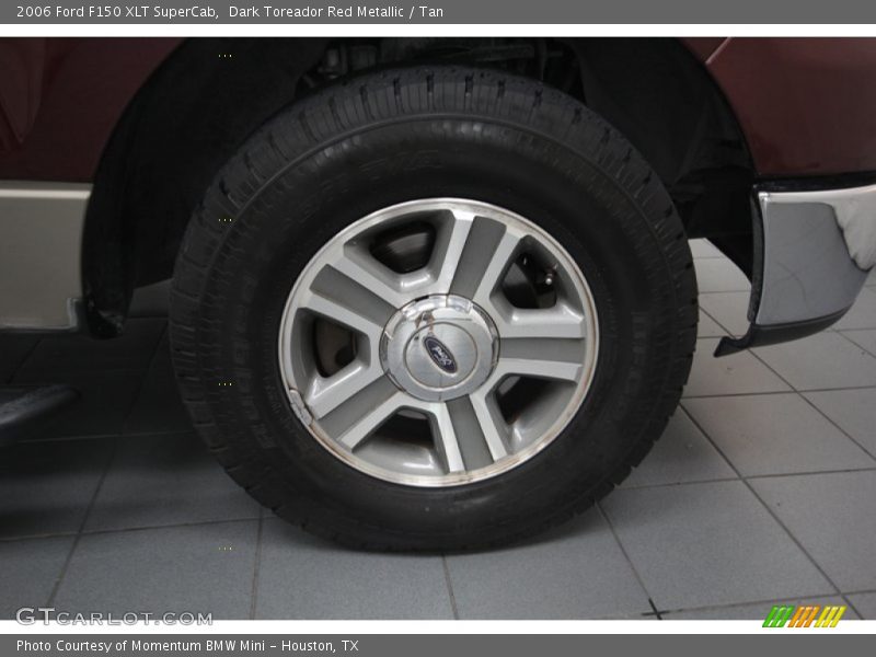 Dark Toreador Red Metallic / Tan 2006 Ford F150 XLT SuperCab