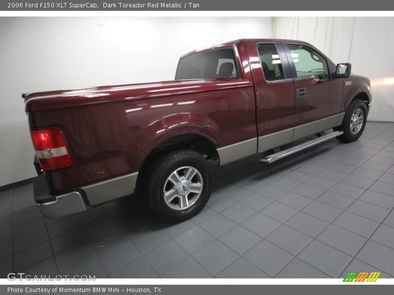 Dark Toreador Red Metallic / Tan 2006 Ford F150 XLT SuperCab