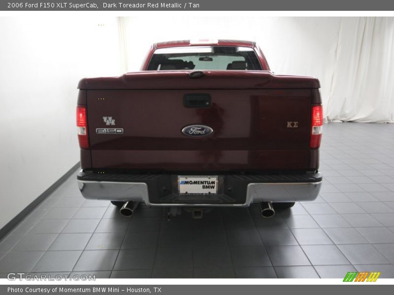 Dark Toreador Red Metallic / Tan 2006 Ford F150 XLT SuperCab