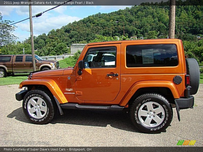  2011 Wrangler Sahara 4x4 Mango Tango Pearl
