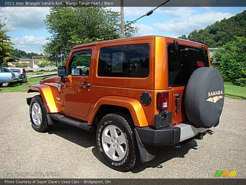  2011 Wrangler Sahara 4x4 Mango Tango Pearl