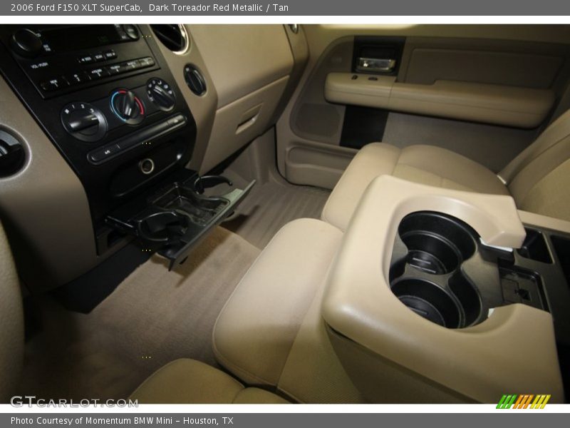 Dark Toreador Red Metallic / Tan 2006 Ford F150 XLT SuperCab