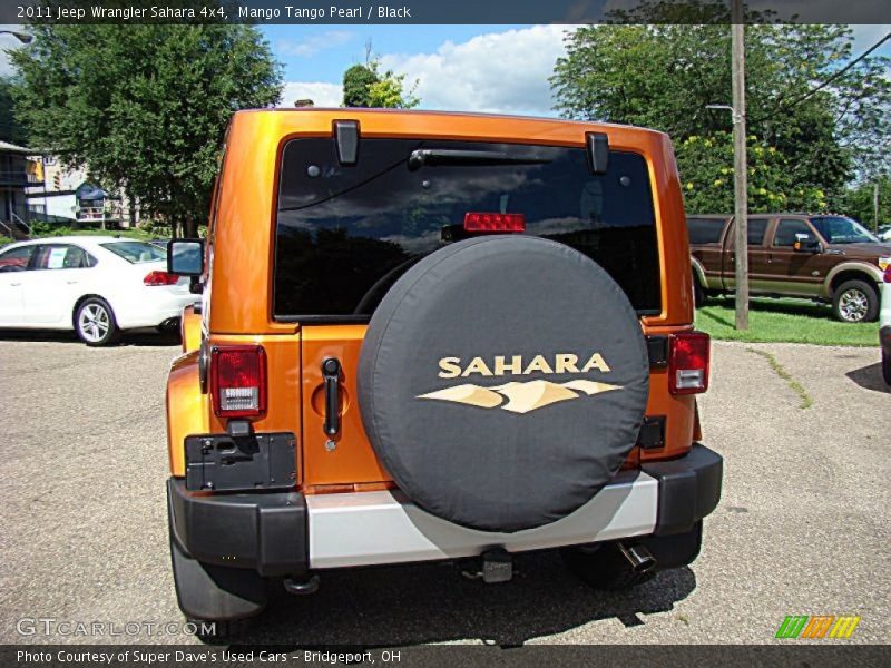  2011 Wrangler Sahara 4x4 Mango Tango Pearl