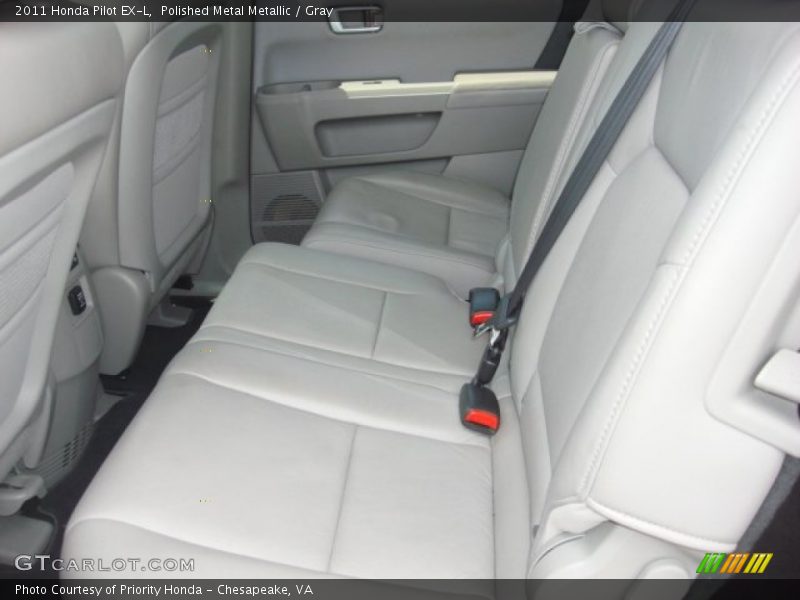 Polished Metal Metallic / Gray 2011 Honda Pilot EX-L
