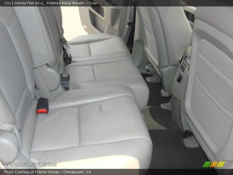 Polished Metal Metallic / Gray 2011 Honda Pilot EX-L