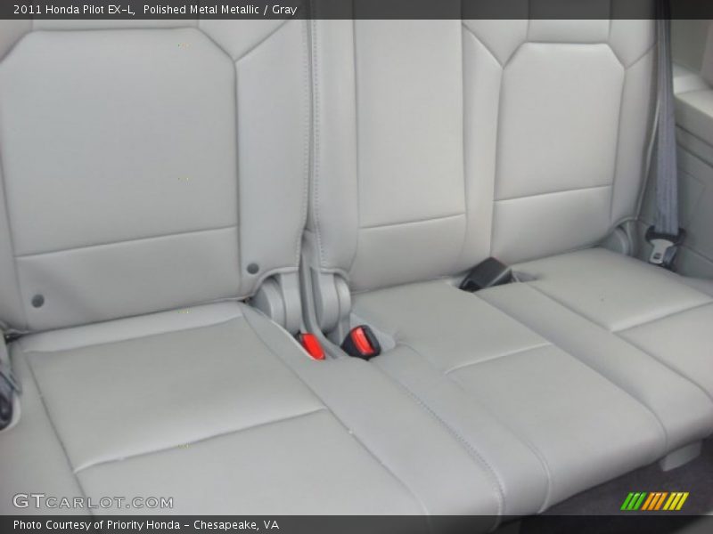 Polished Metal Metallic / Gray 2011 Honda Pilot EX-L