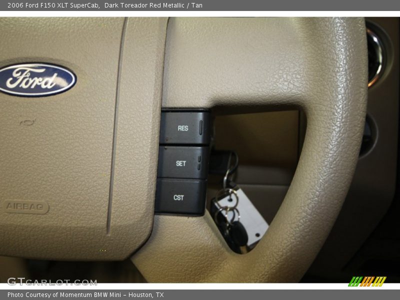 Dark Toreador Red Metallic / Tan 2006 Ford F150 XLT SuperCab