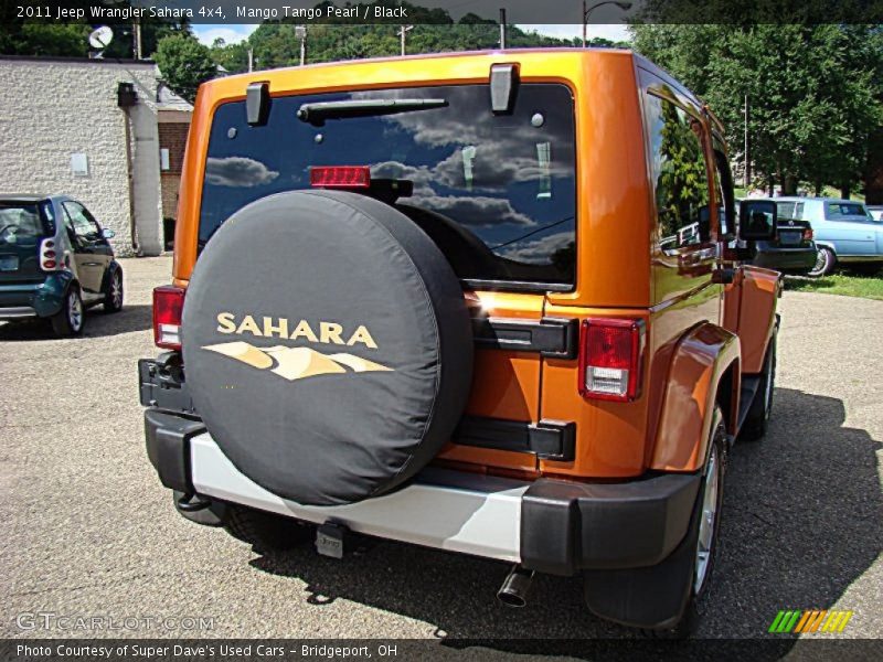  2011 Wrangler Sahara 4x4 Mango Tango Pearl