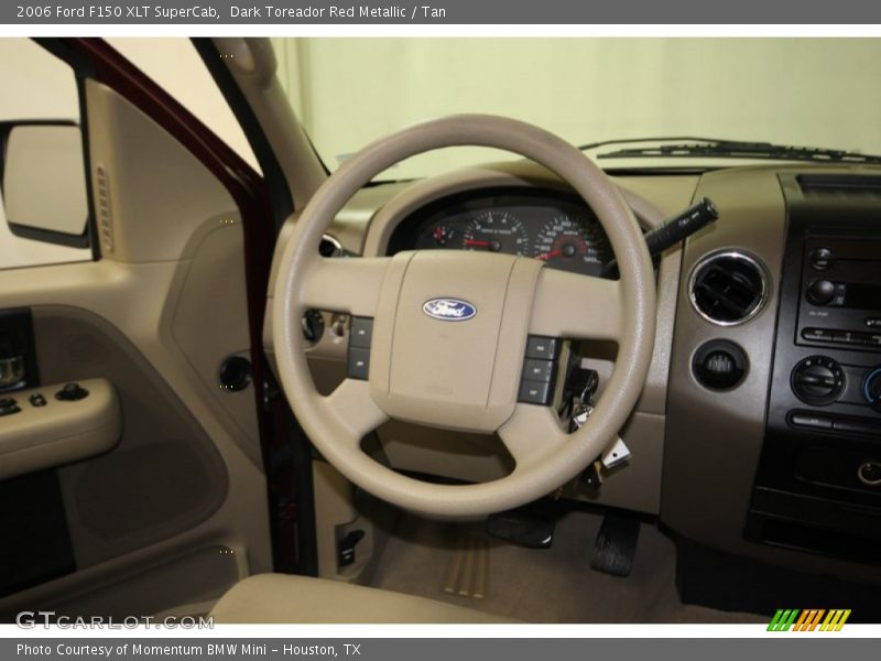 Dark Toreador Red Metallic / Tan 2006 Ford F150 XLT SuperCab
