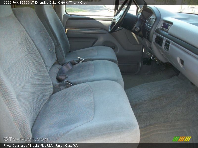 Front Seat of 1996 F250 XLT Extended Cab