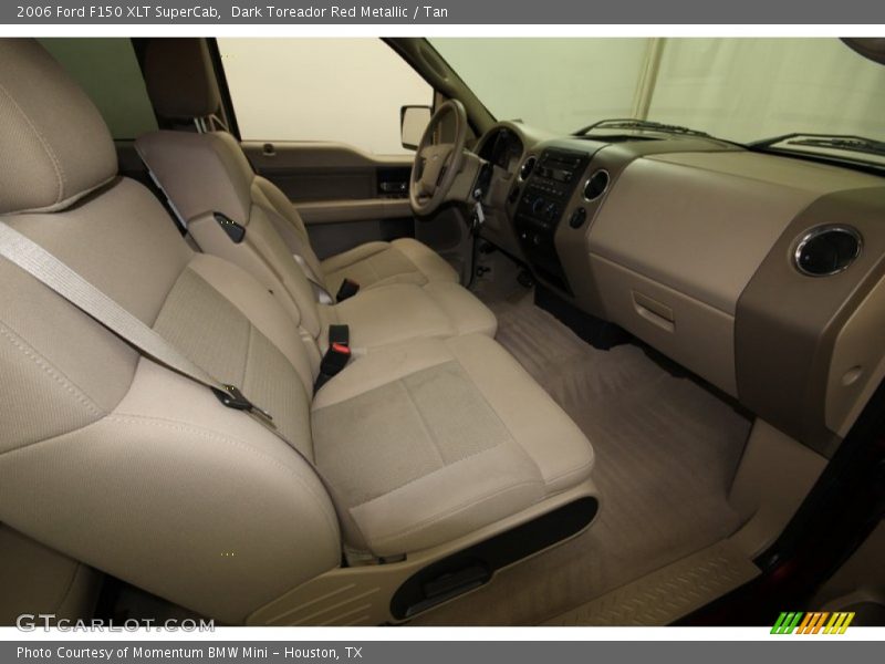 Dark Toreador Red Metallic / Tan 2006 Ford F150 XLT SuperCab