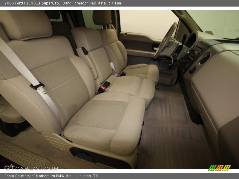 Dark Toreador Red Metallic / Tan 2006 Ford F150 XLT SuperCab